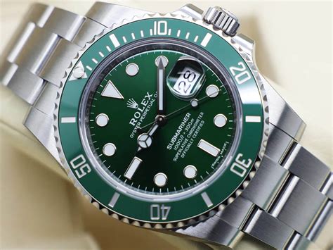 rolex green face price